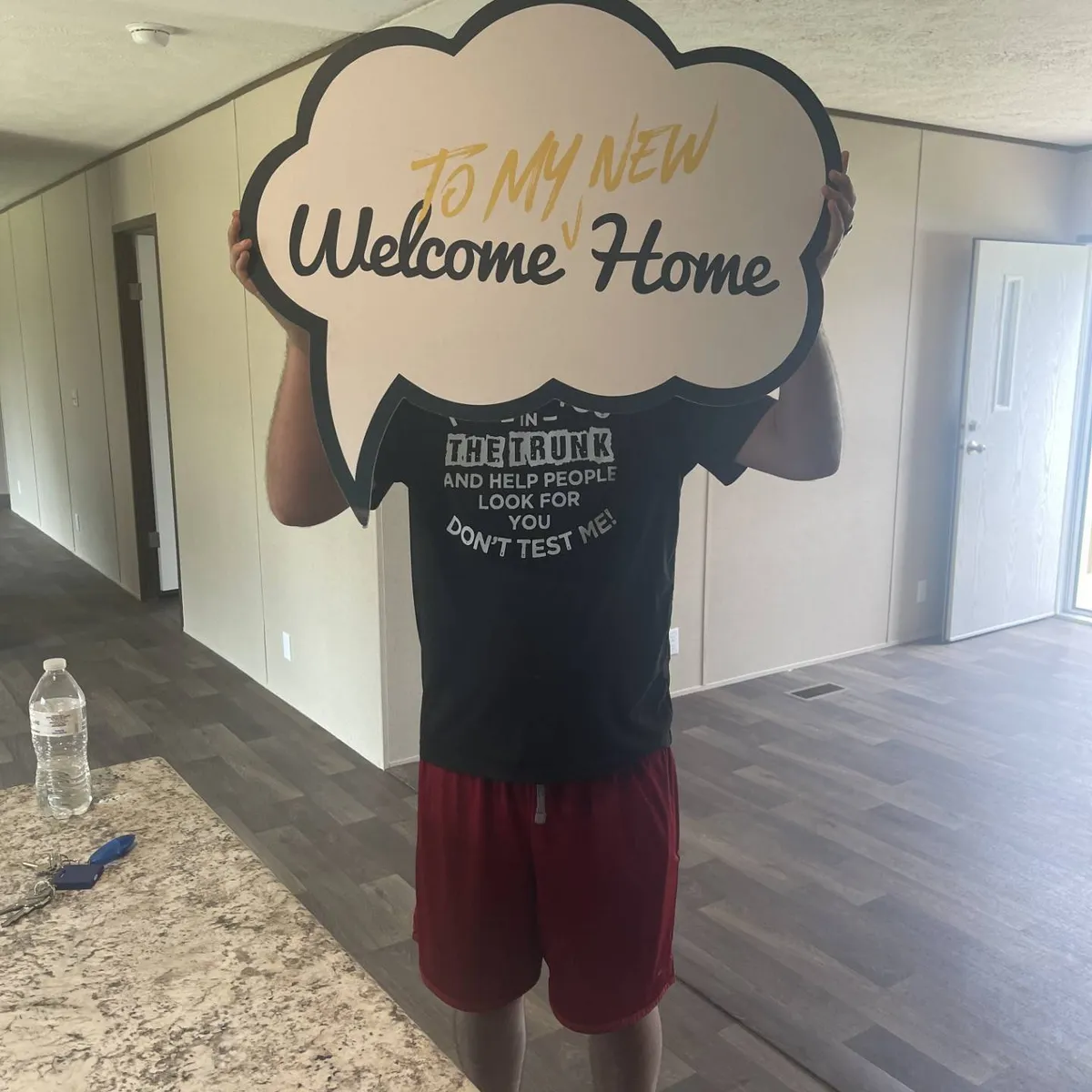 ALEX B. welcome home image