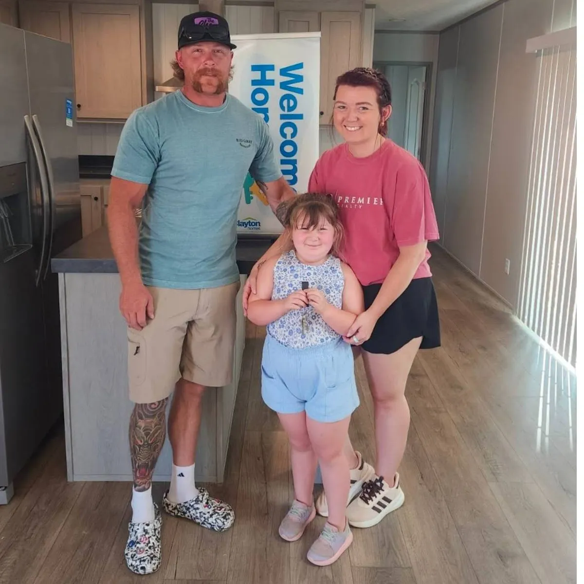 COREY M. welcome home image