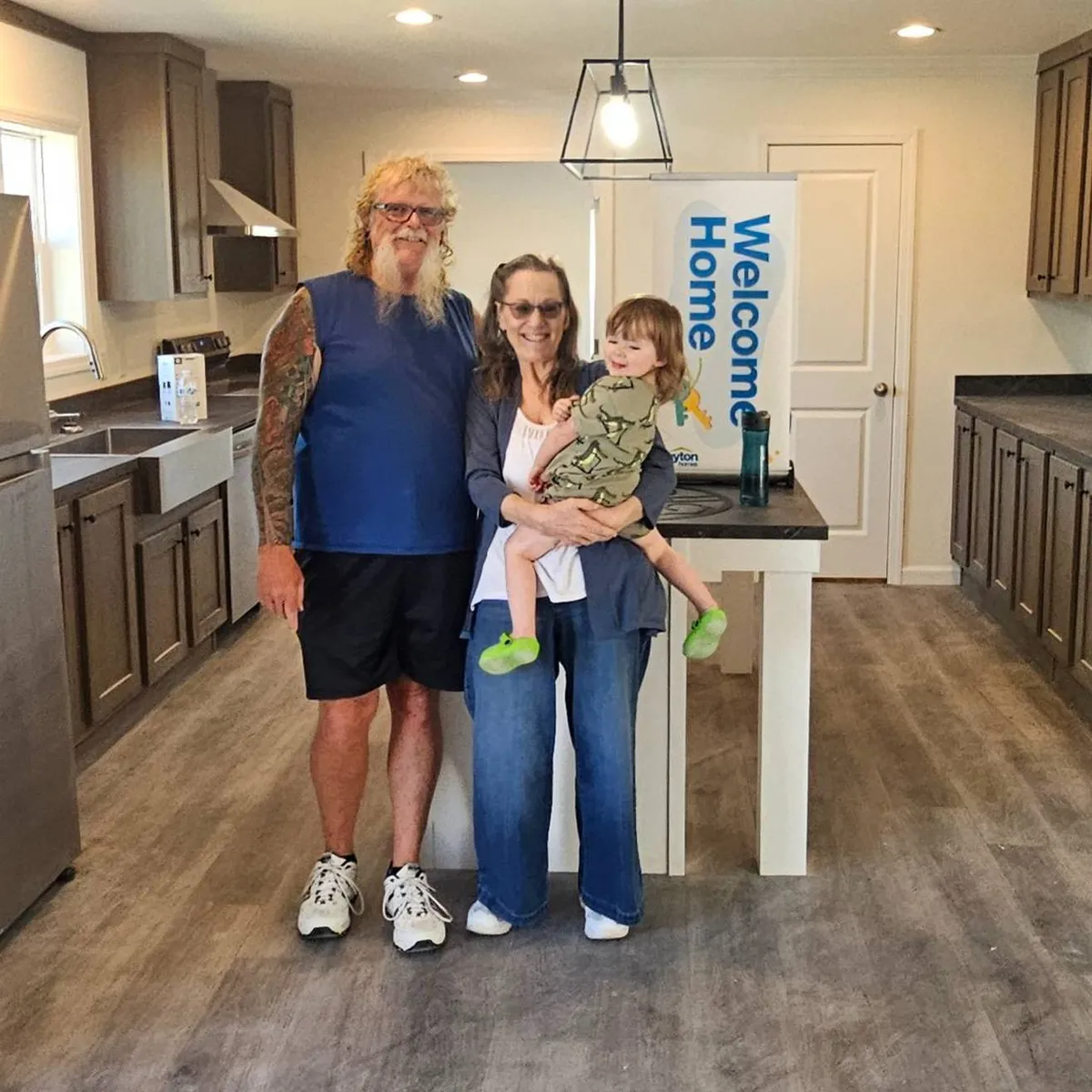 Robert L. welcome home image