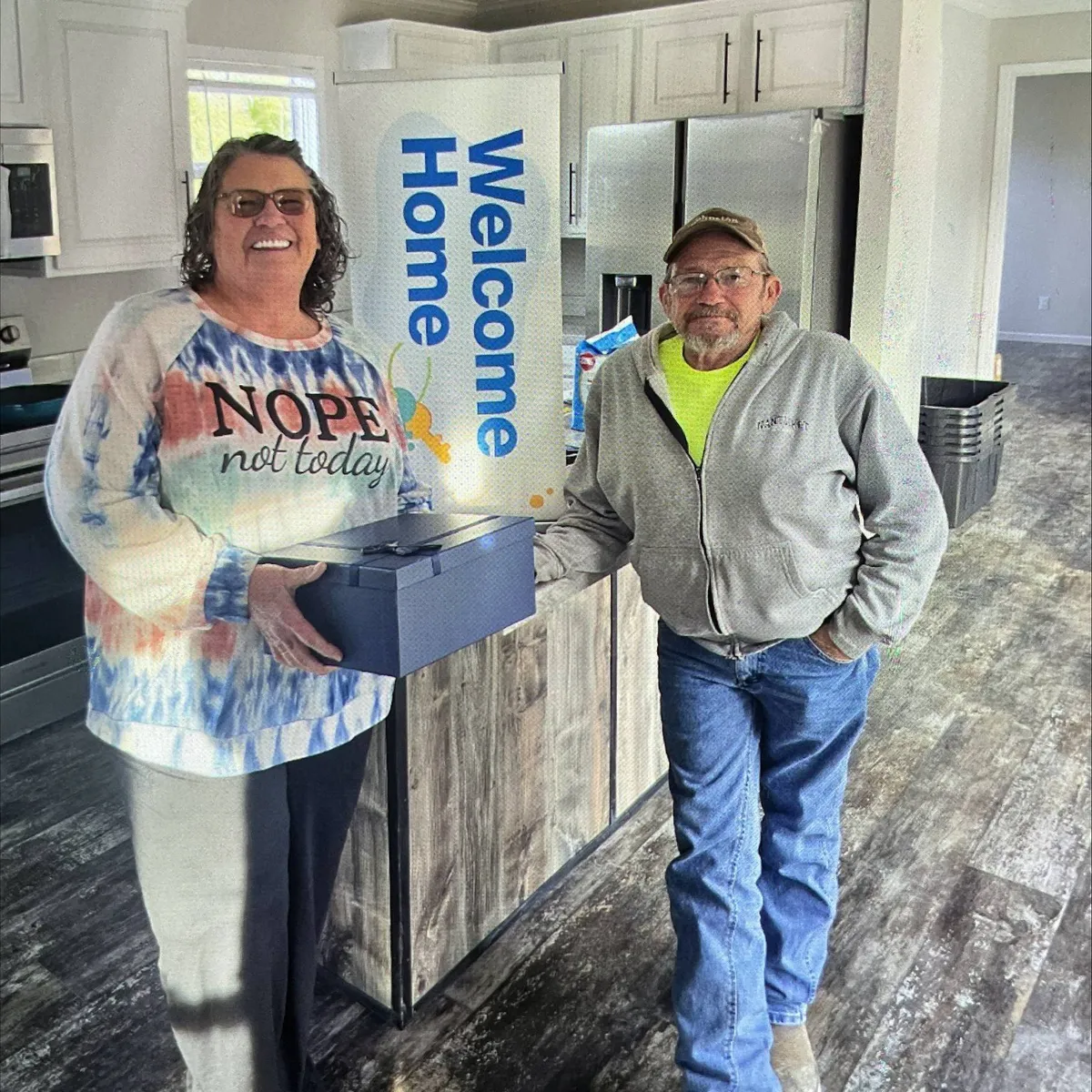 JOHN L. welcome home image