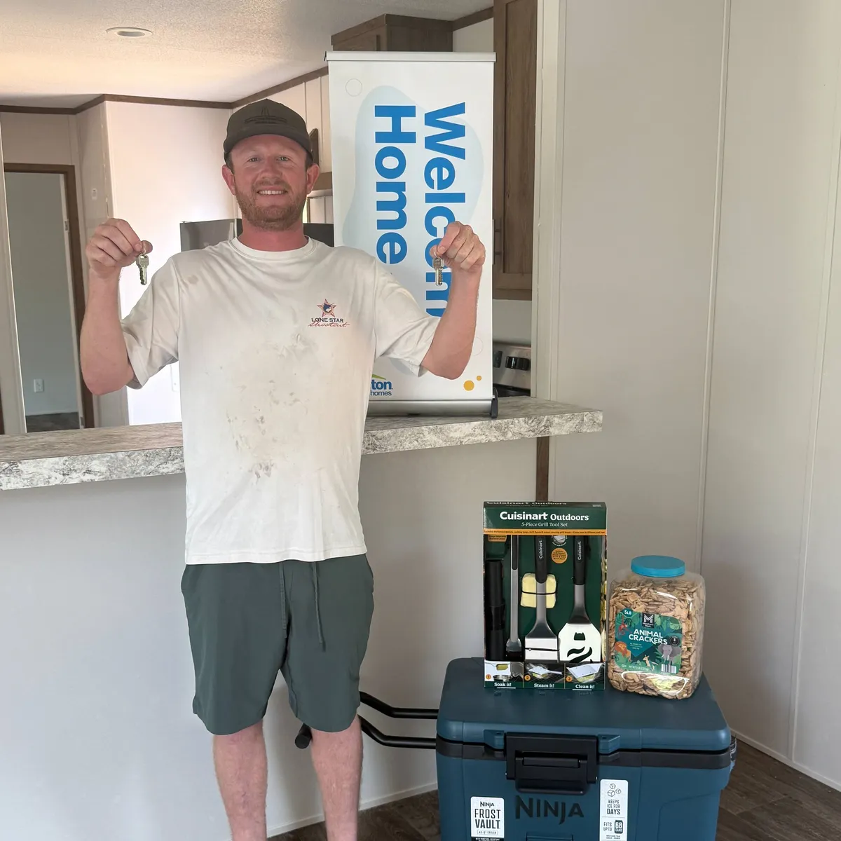 Robert D. welcome home image