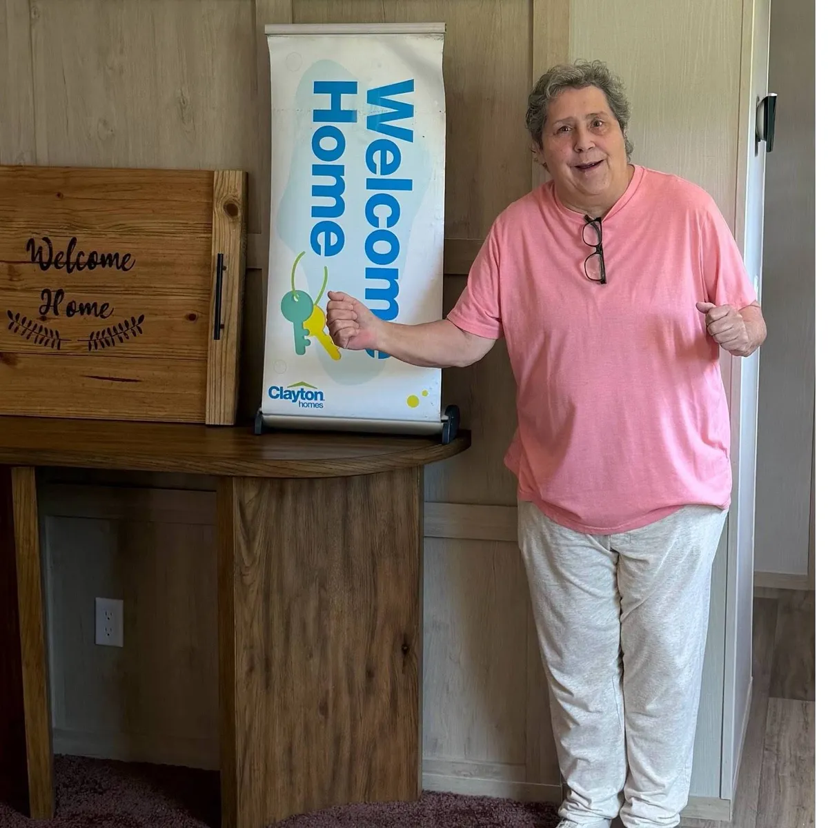 TAMMY M. welcome home image