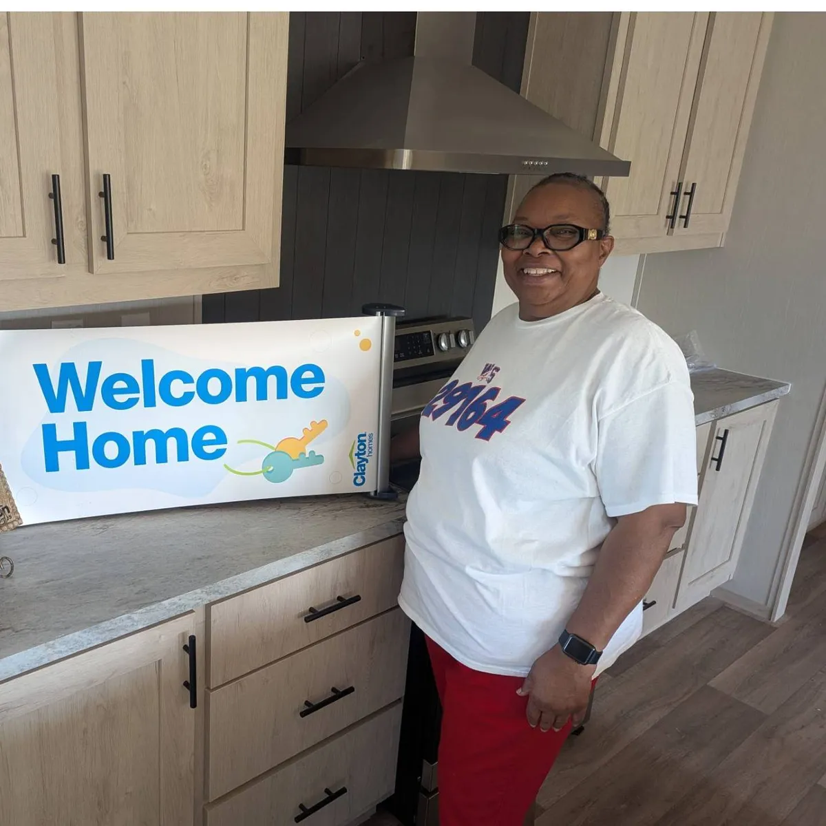 TILATHA M. welcome home image