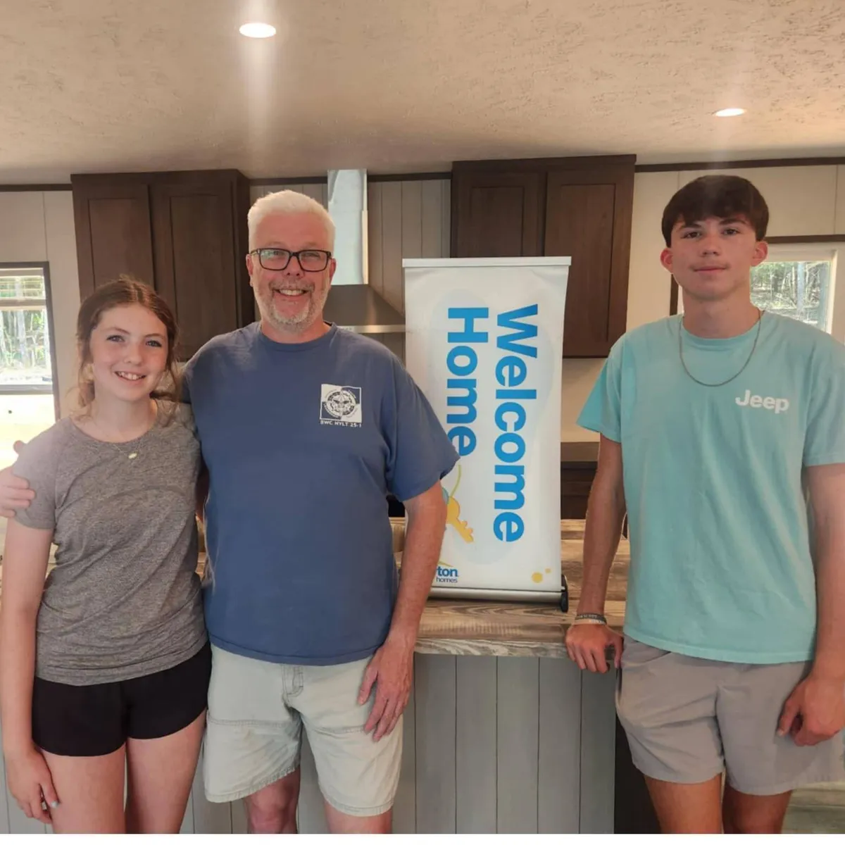 ROBERT D. welcome home image