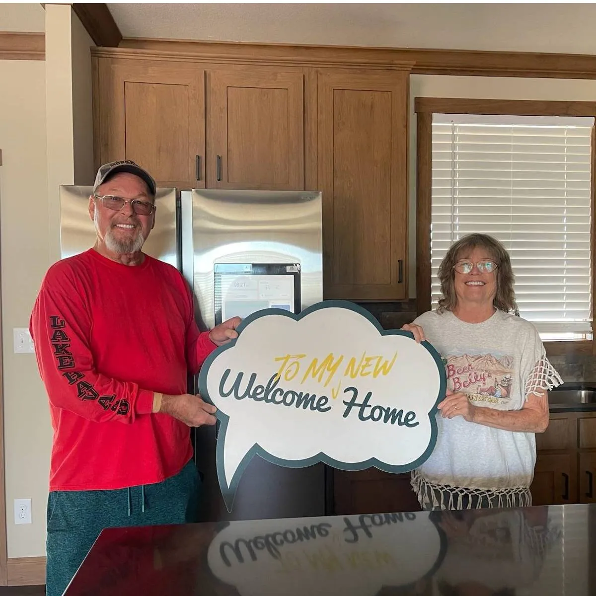 CARLA F. welcome home image