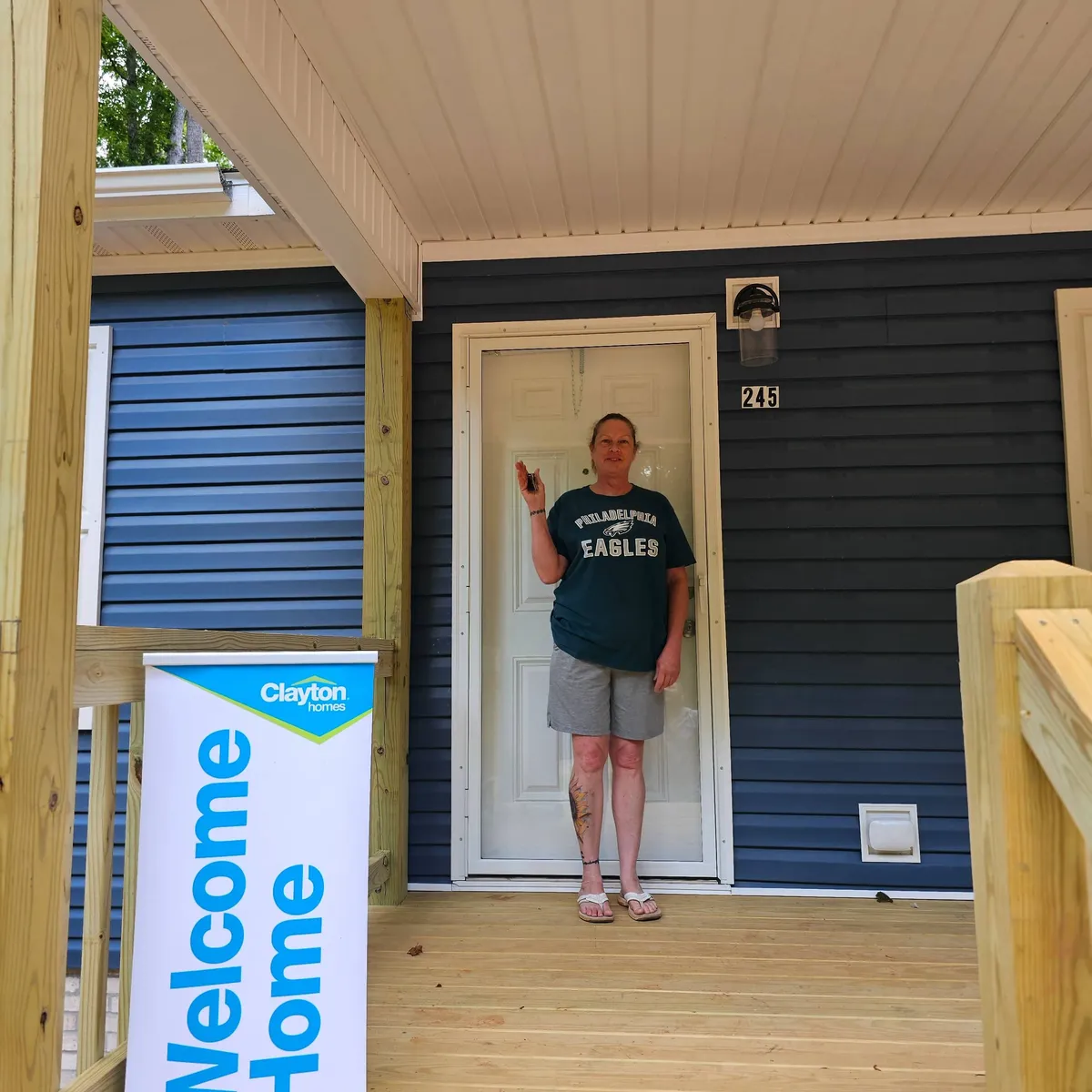 Michelle B. welcome home image