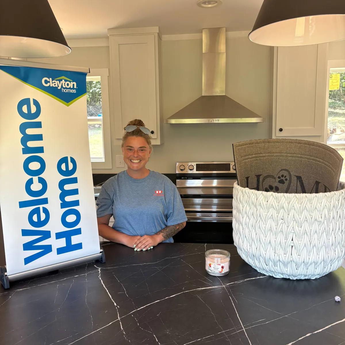 Chelsey B. welcome home image