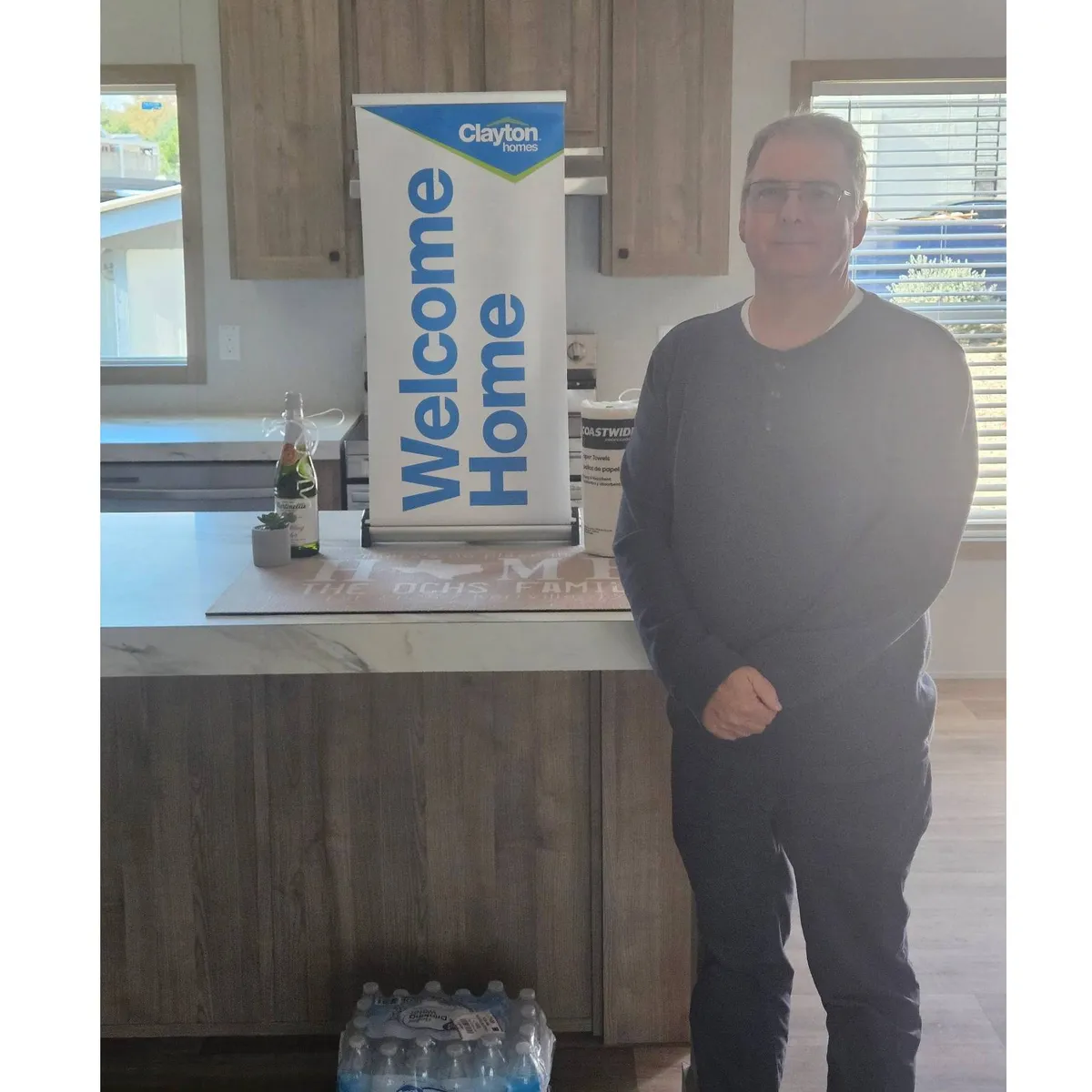 Jeffrey O. welcome home image