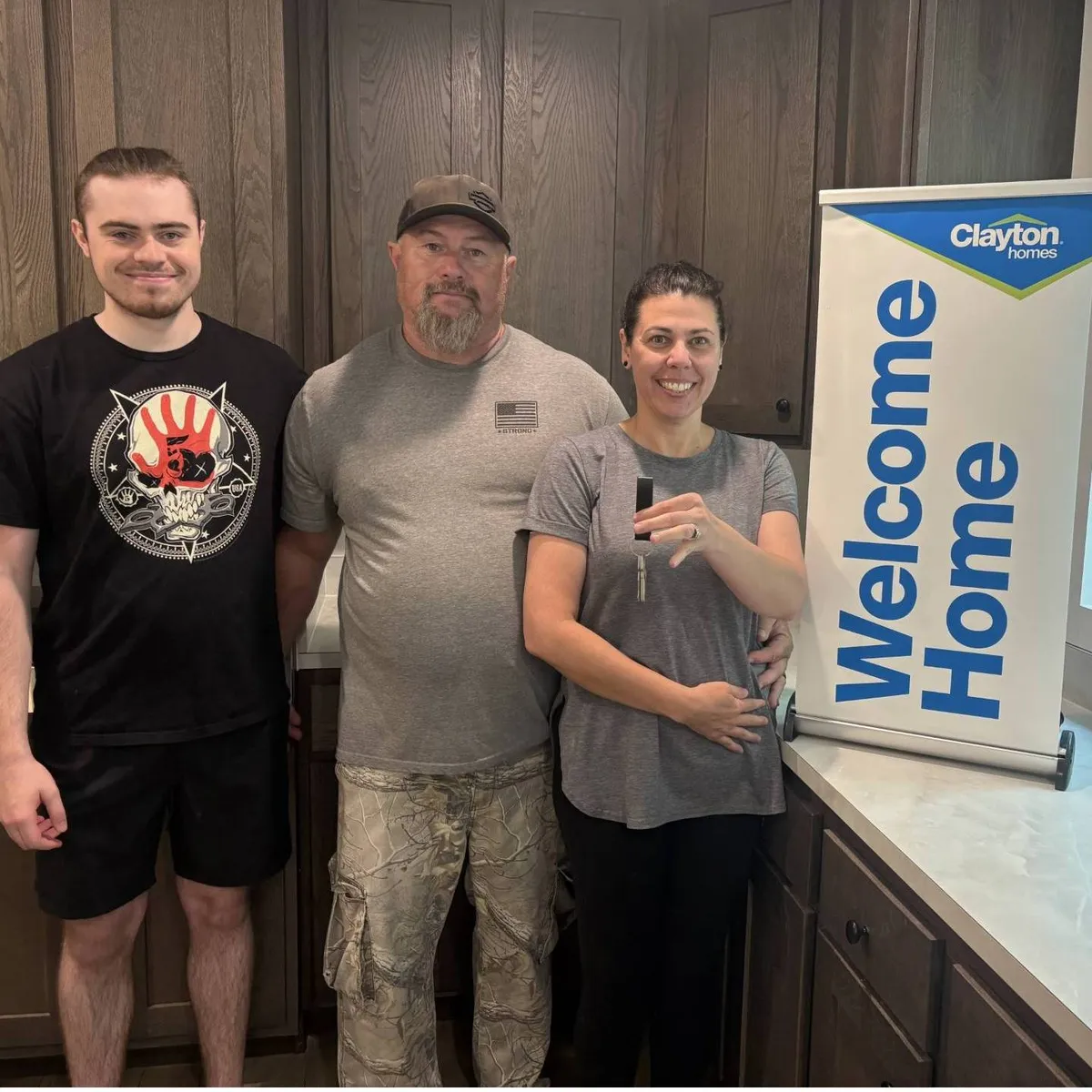 Gregory D. welcome home image
