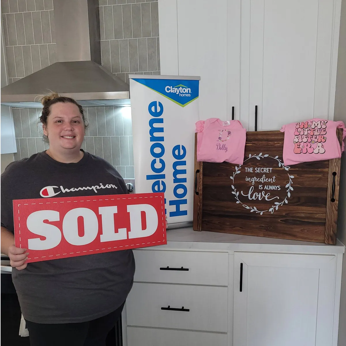 ABIGAIL L. welcome home image