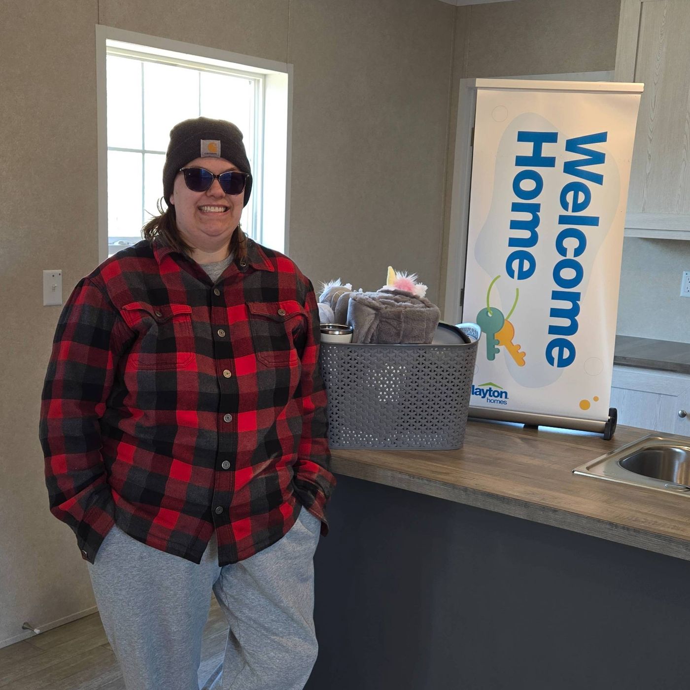 BENJAMIN C. welcome home image