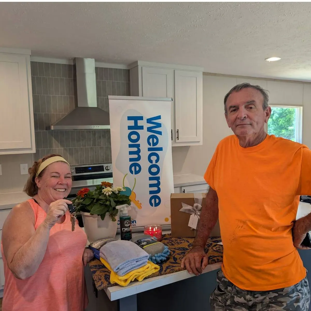 EDWARD F. welcome home image