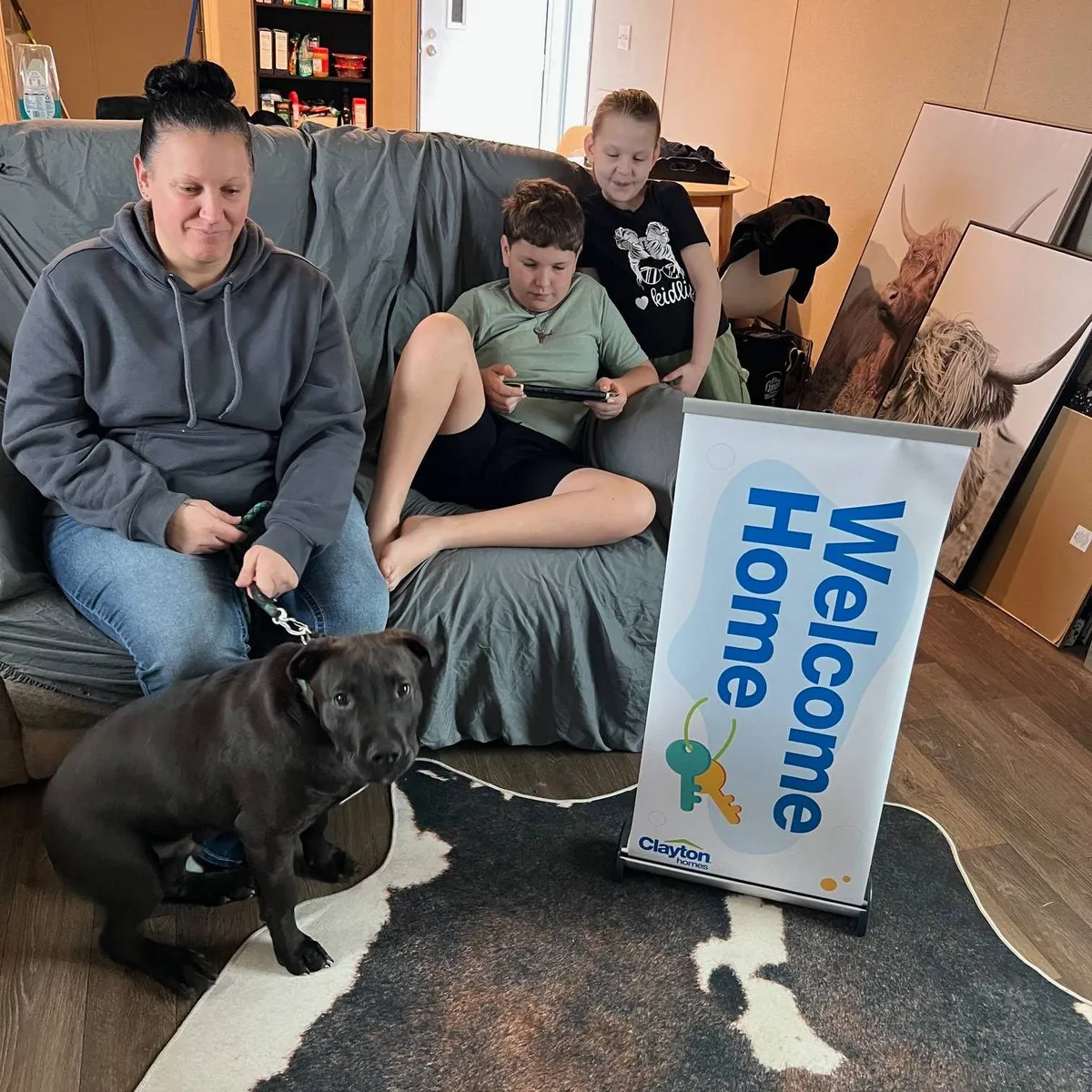 MICHAEL A. welcome home image