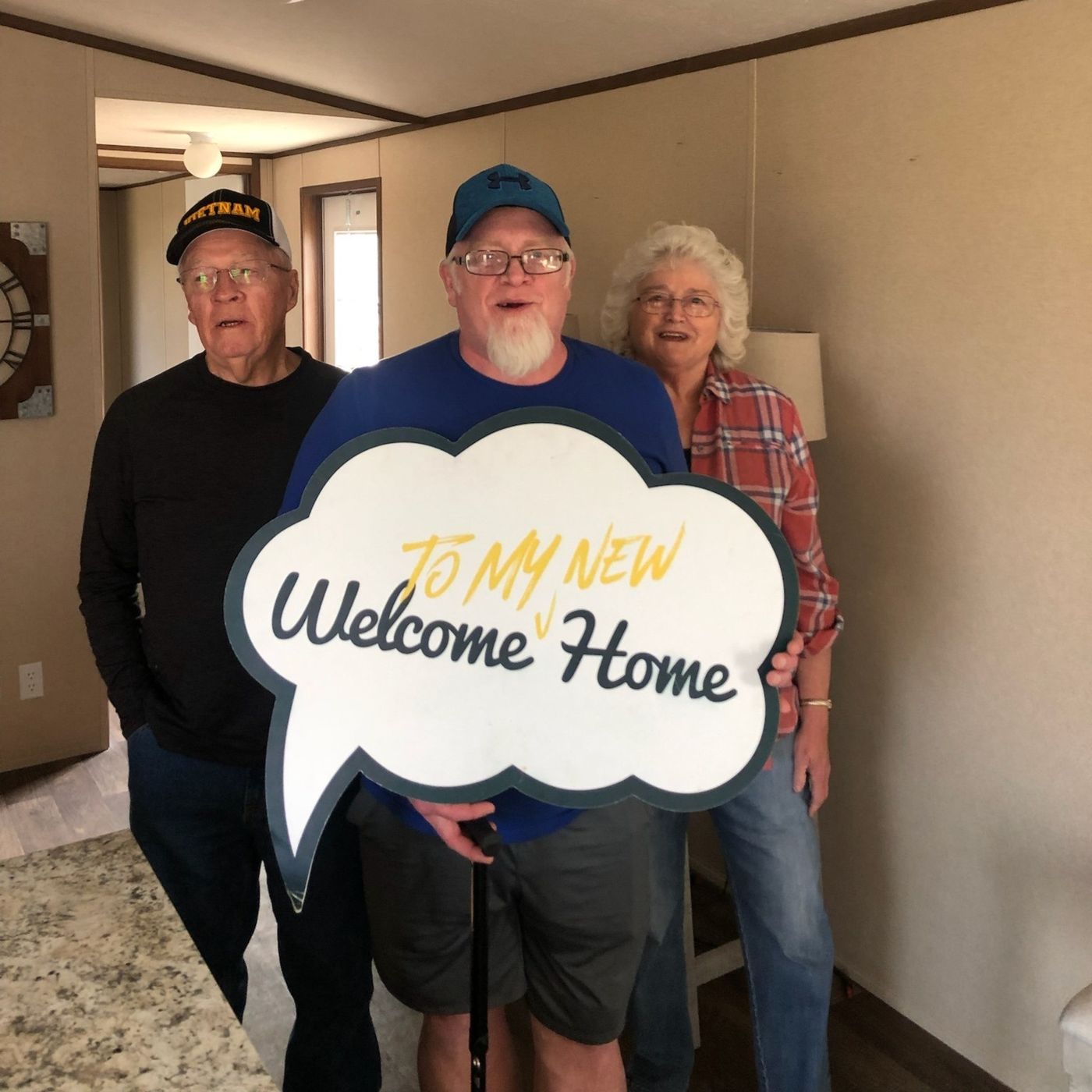 FRED S. welcome home image