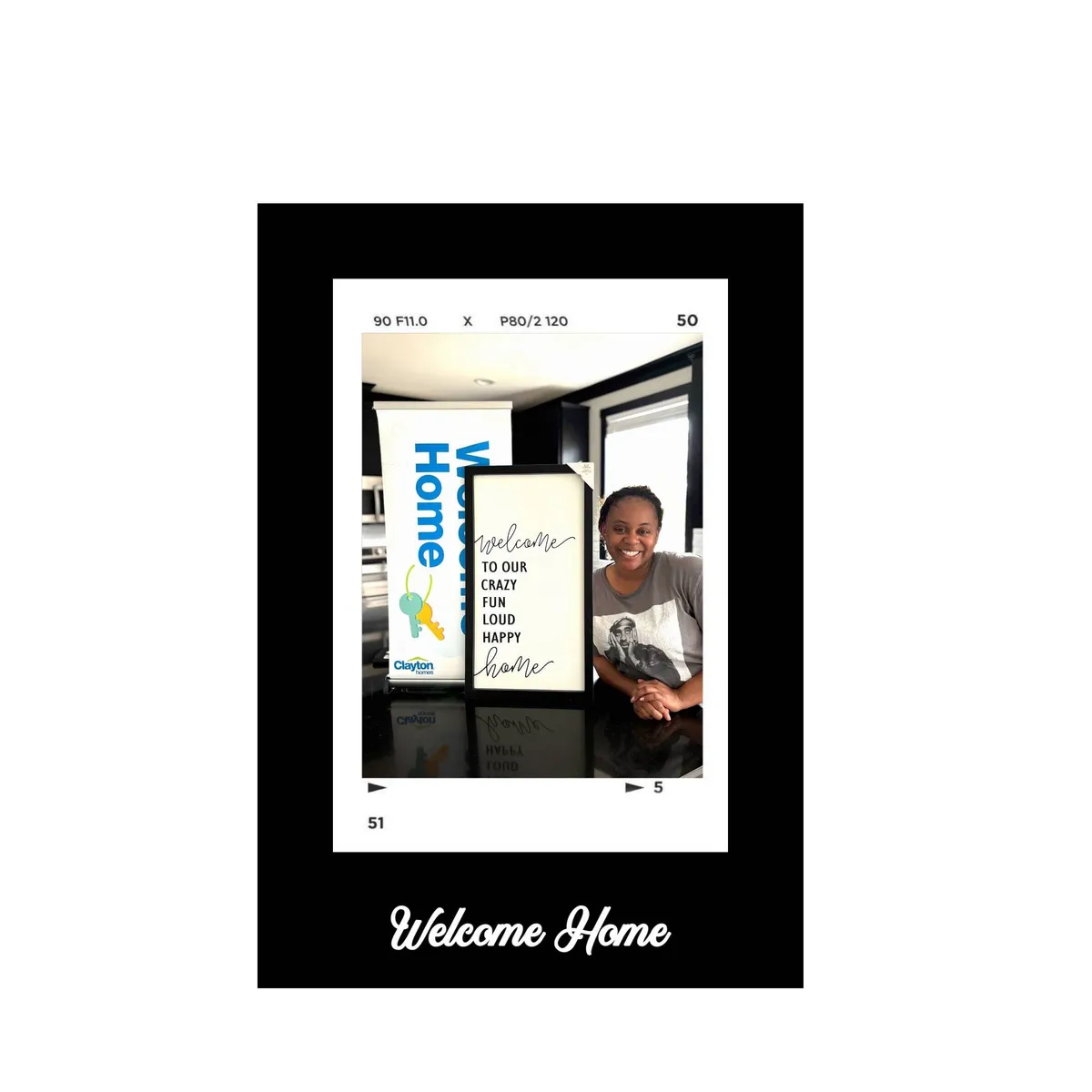 TIARA M. welcome home image