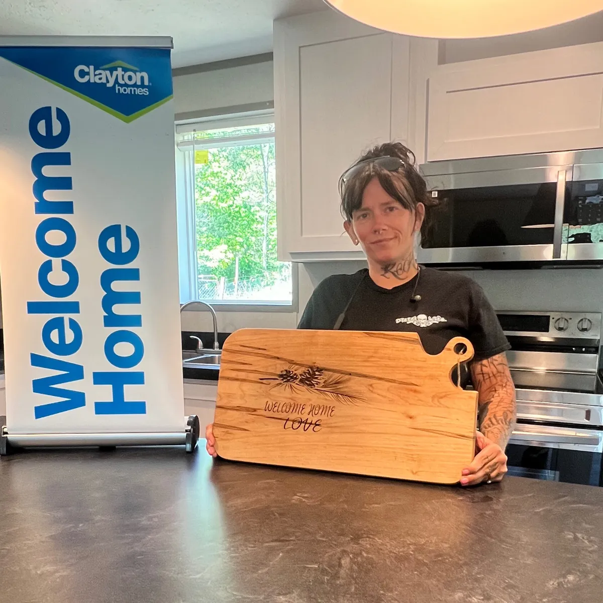APRIL L. welcome home image