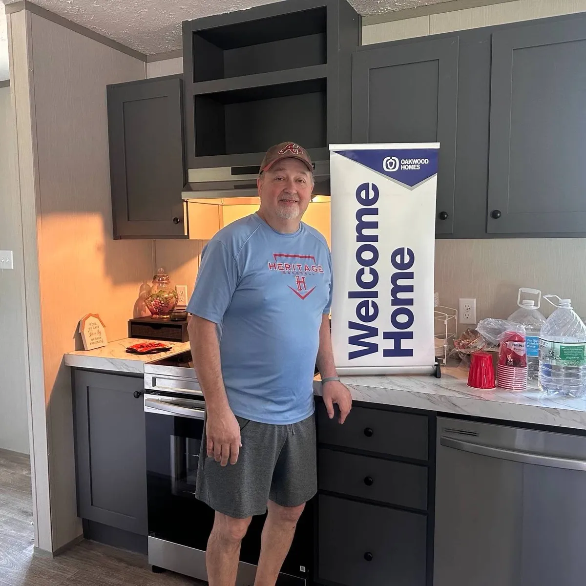 JAMES B. welcome home image