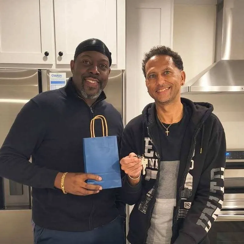 KEITH J. welcome home image