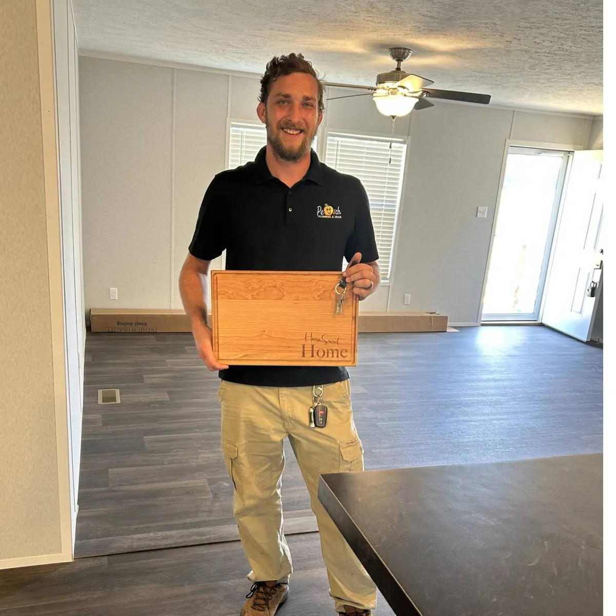 ROBERT B. welcome home image