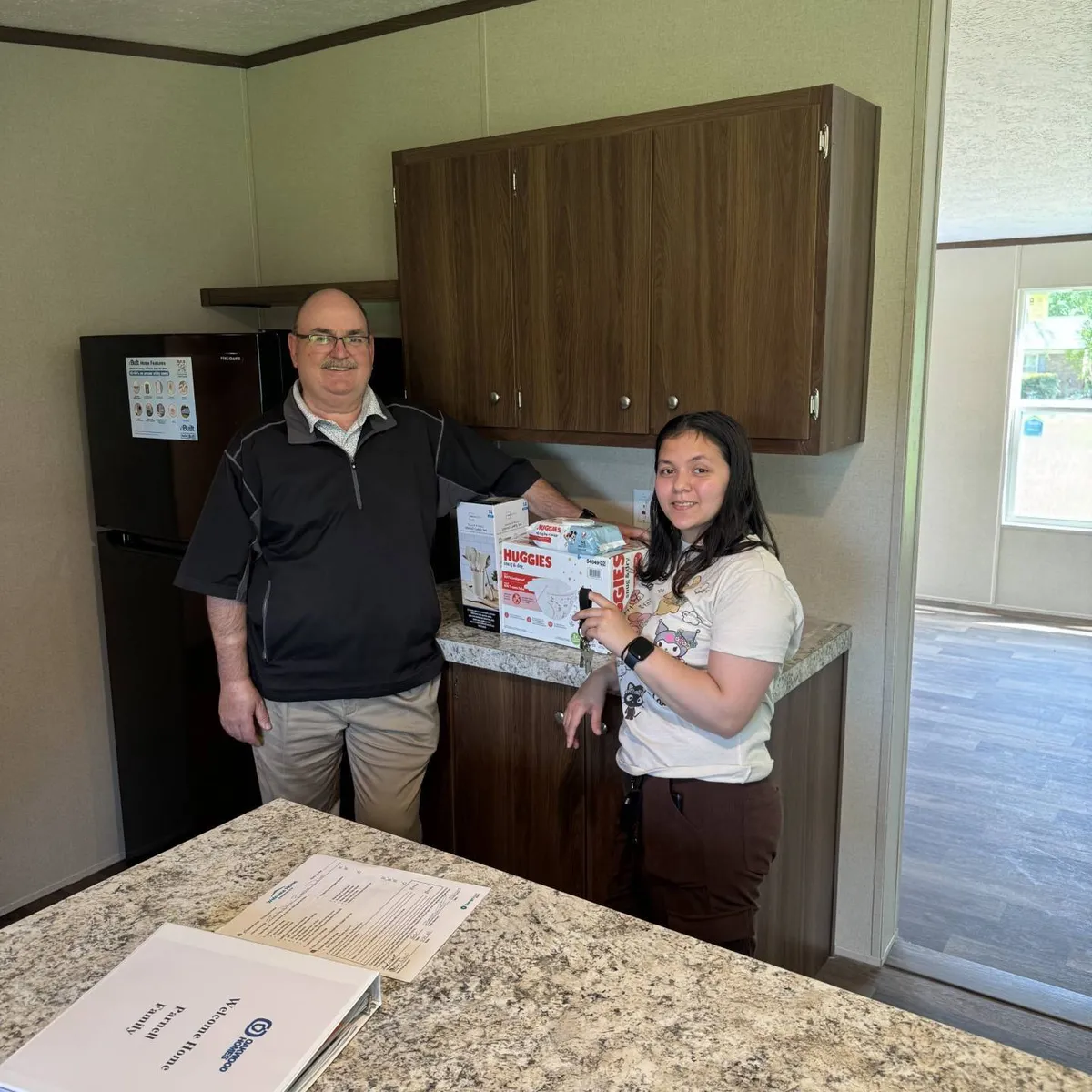 TIMOTHY P. welcome home image