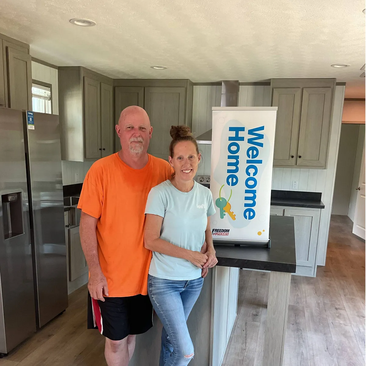 JOHN H. welcome home image
