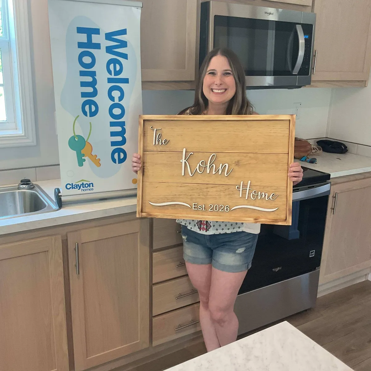 RACHEL M. K. welcome home image