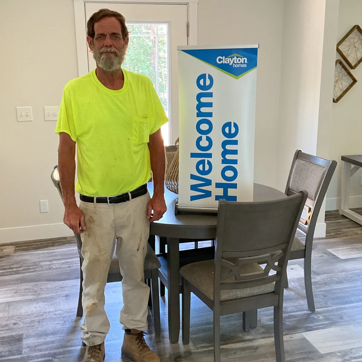 VINCENT B. welcome home image