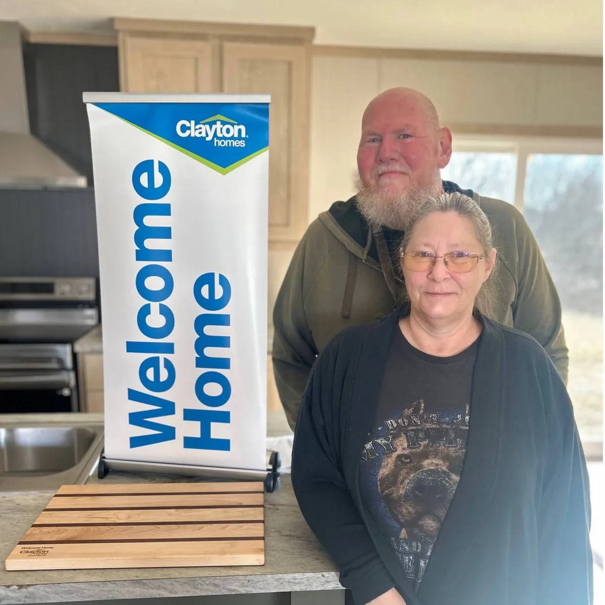 WILLIAM D. welcome home image