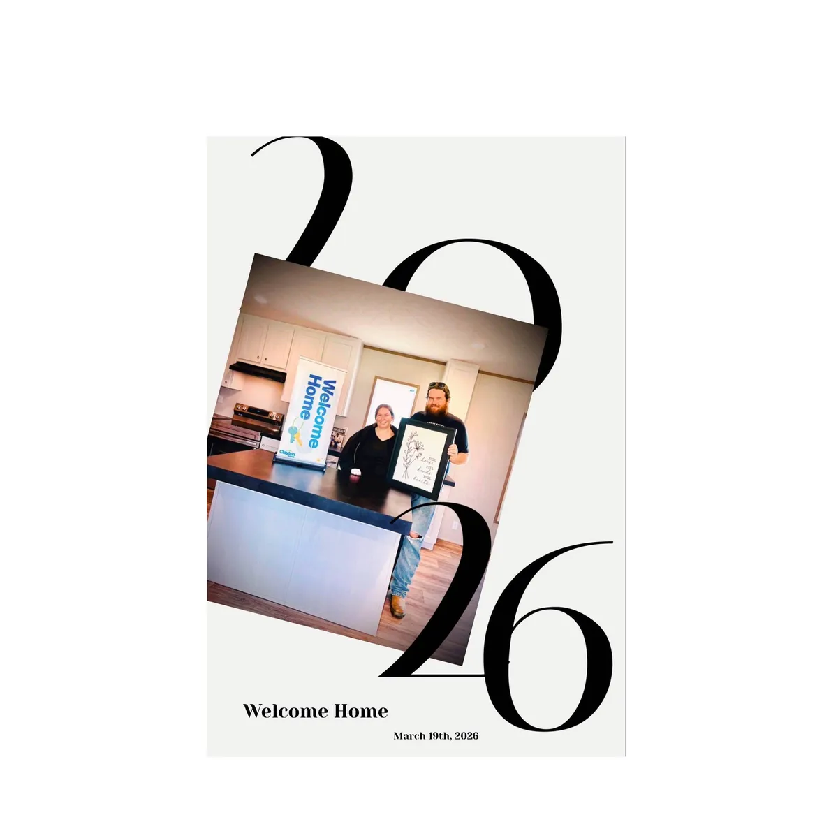 EDWARD D. welcome home image