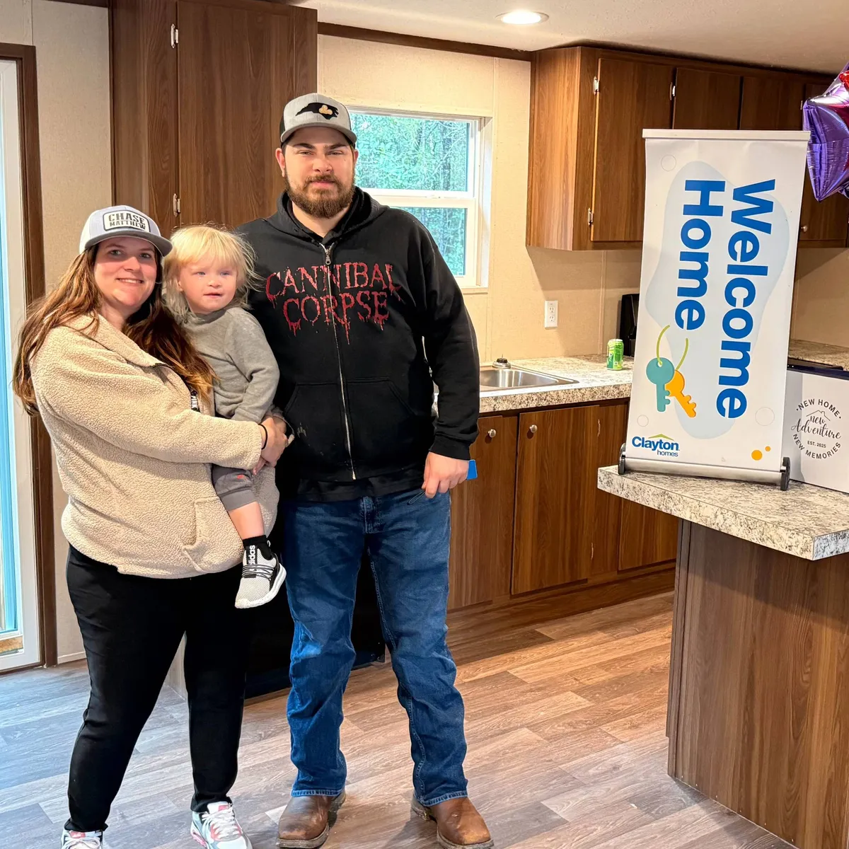 MATTHEW J. welcome home image