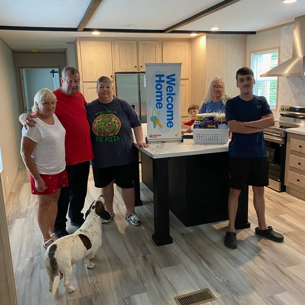 CRYSTAL R. welcome home image