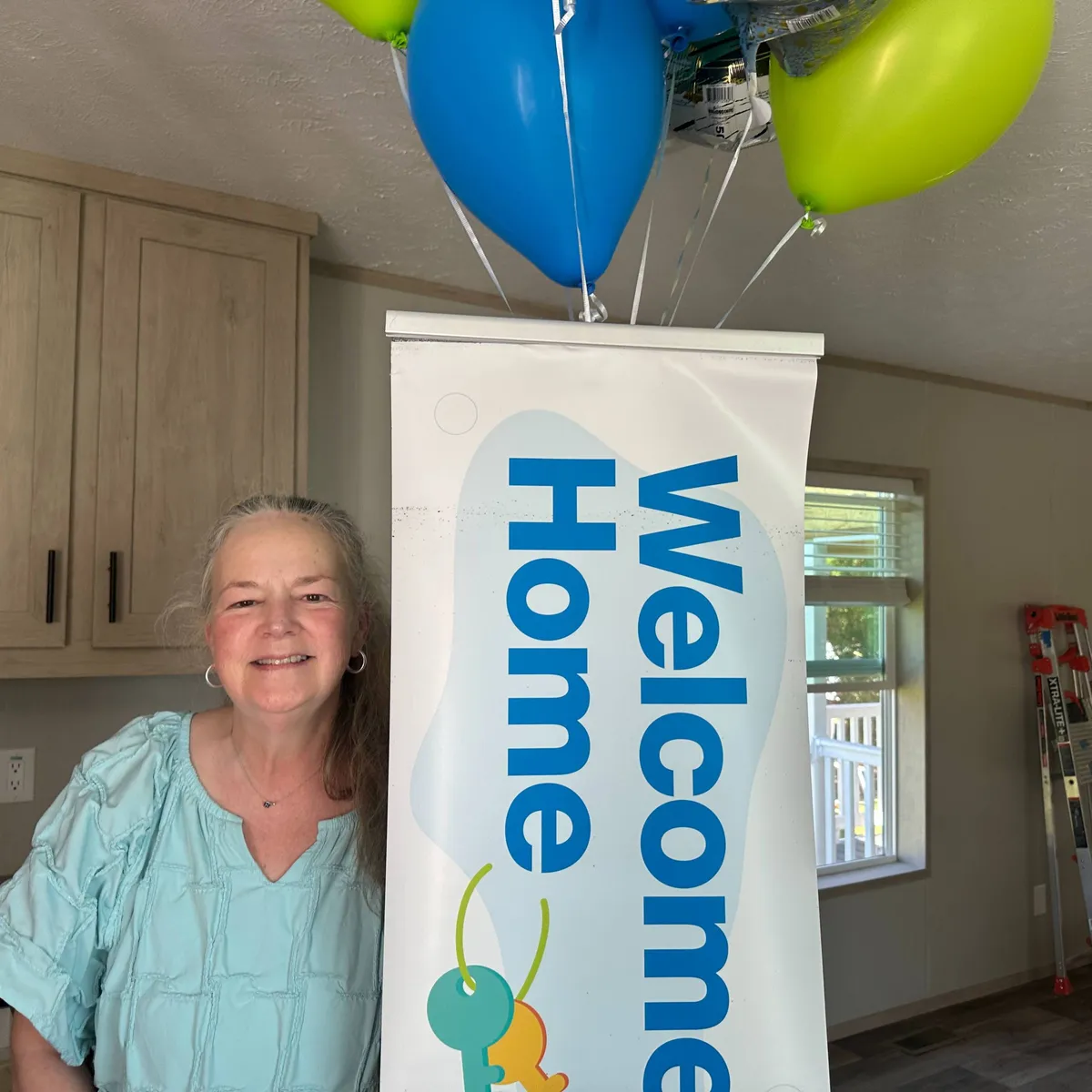 MELISSA E. welcome home image