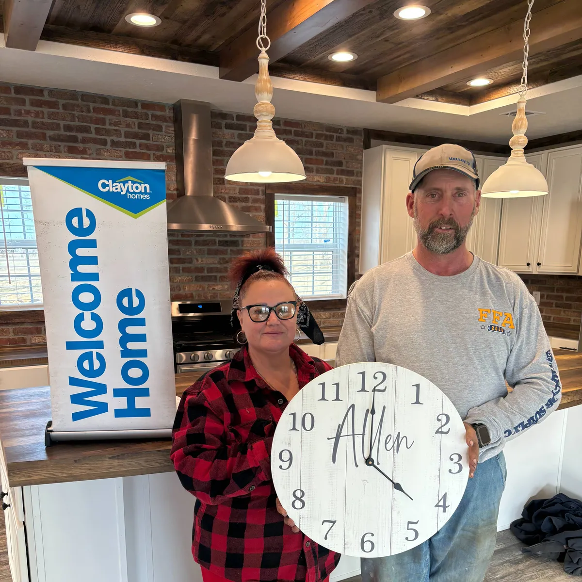 Joseph A. welcome home image