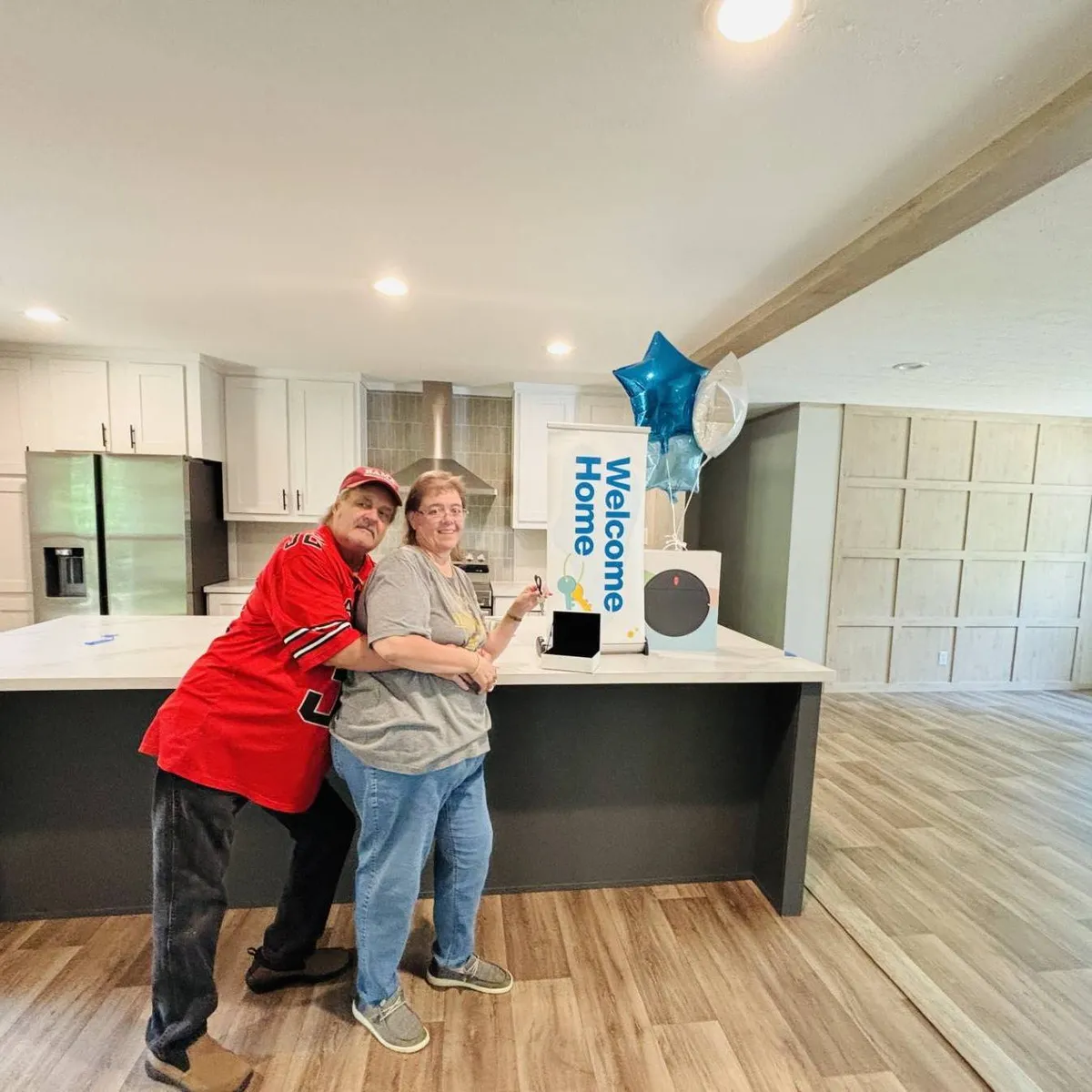 VIRGINIA M. welcome home image