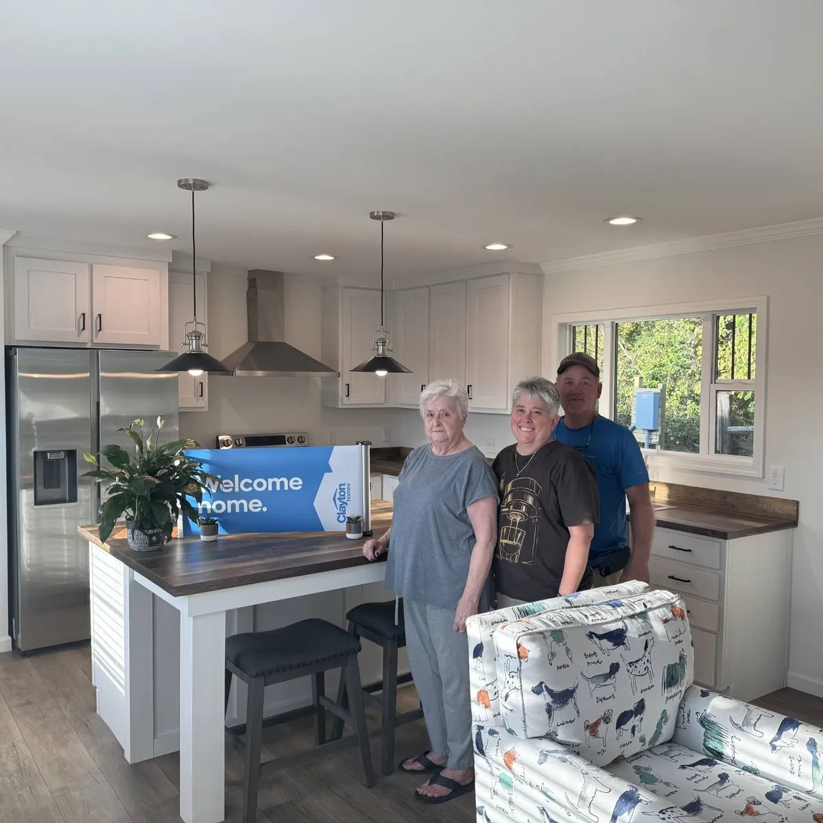 Kevin W. welcome home image