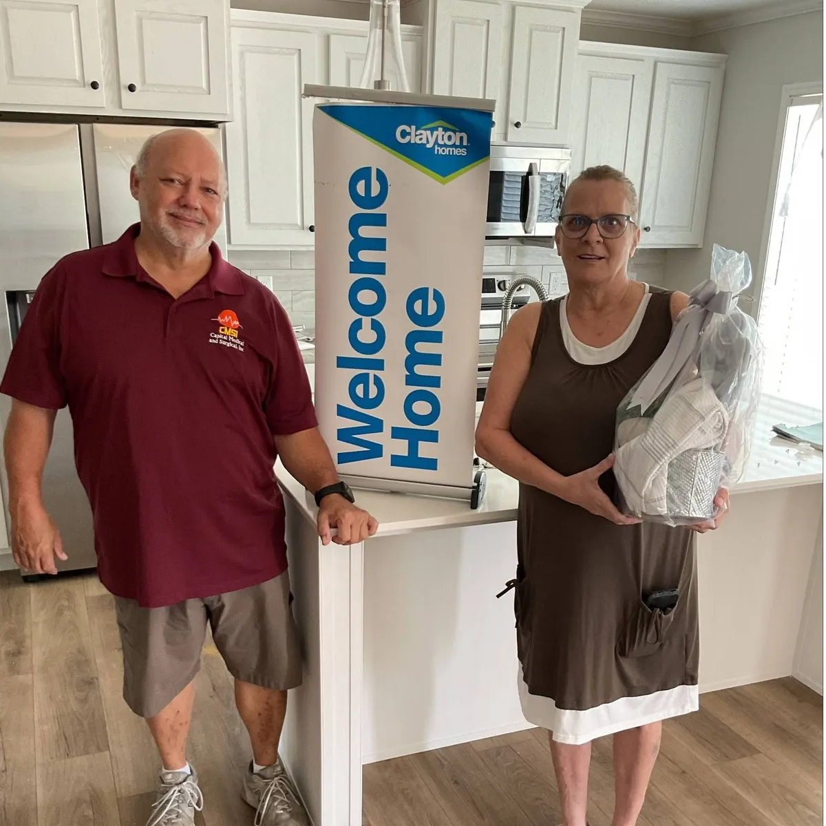 JOHN R. welcome home image