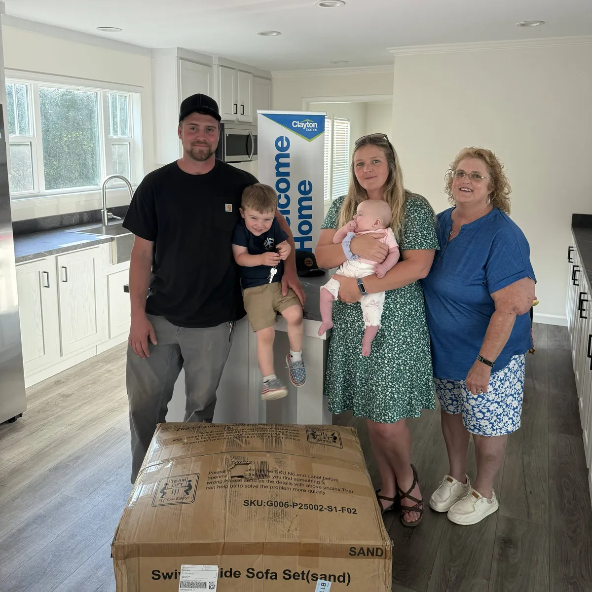 CORY B. welcome home image
