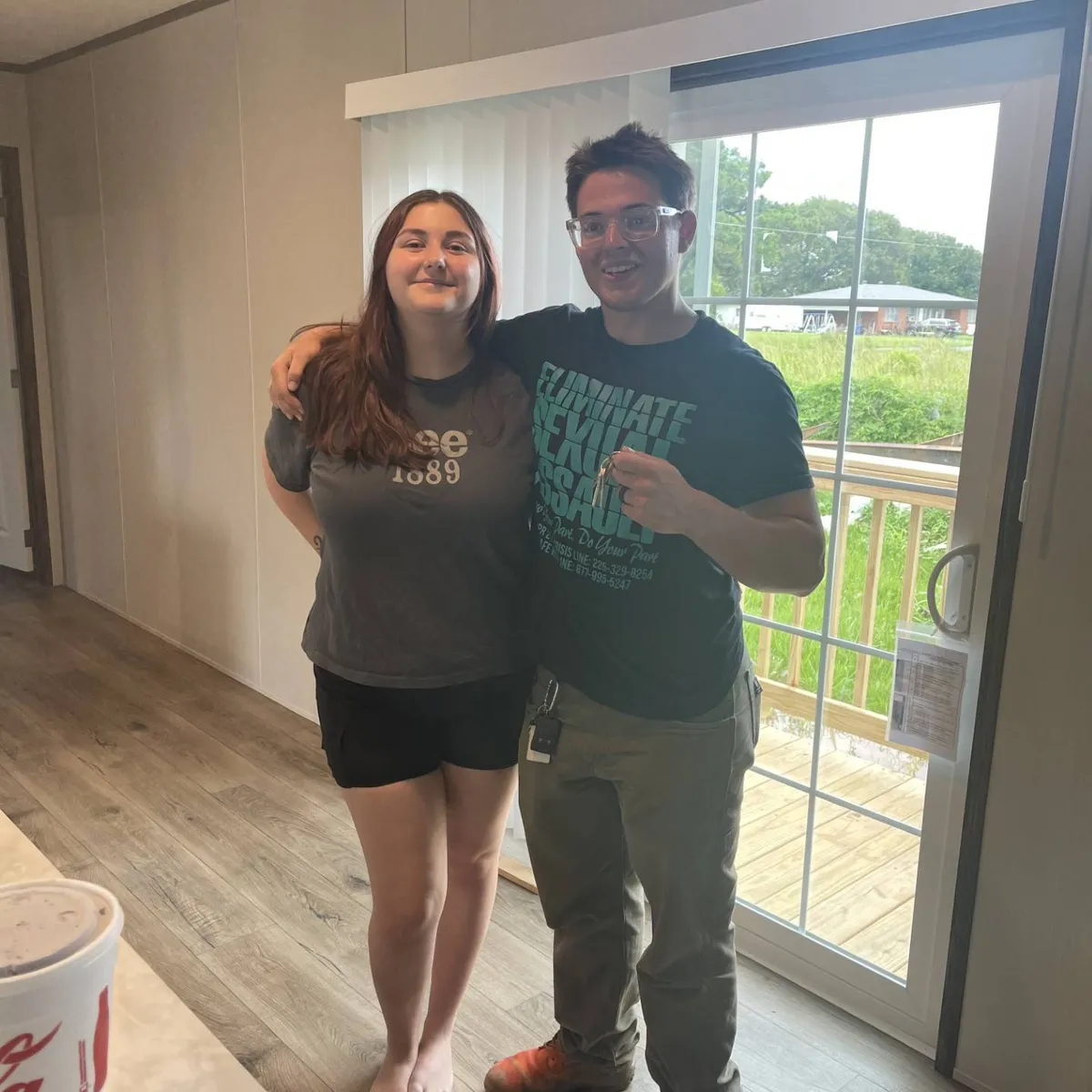 Logan L. welcome home image