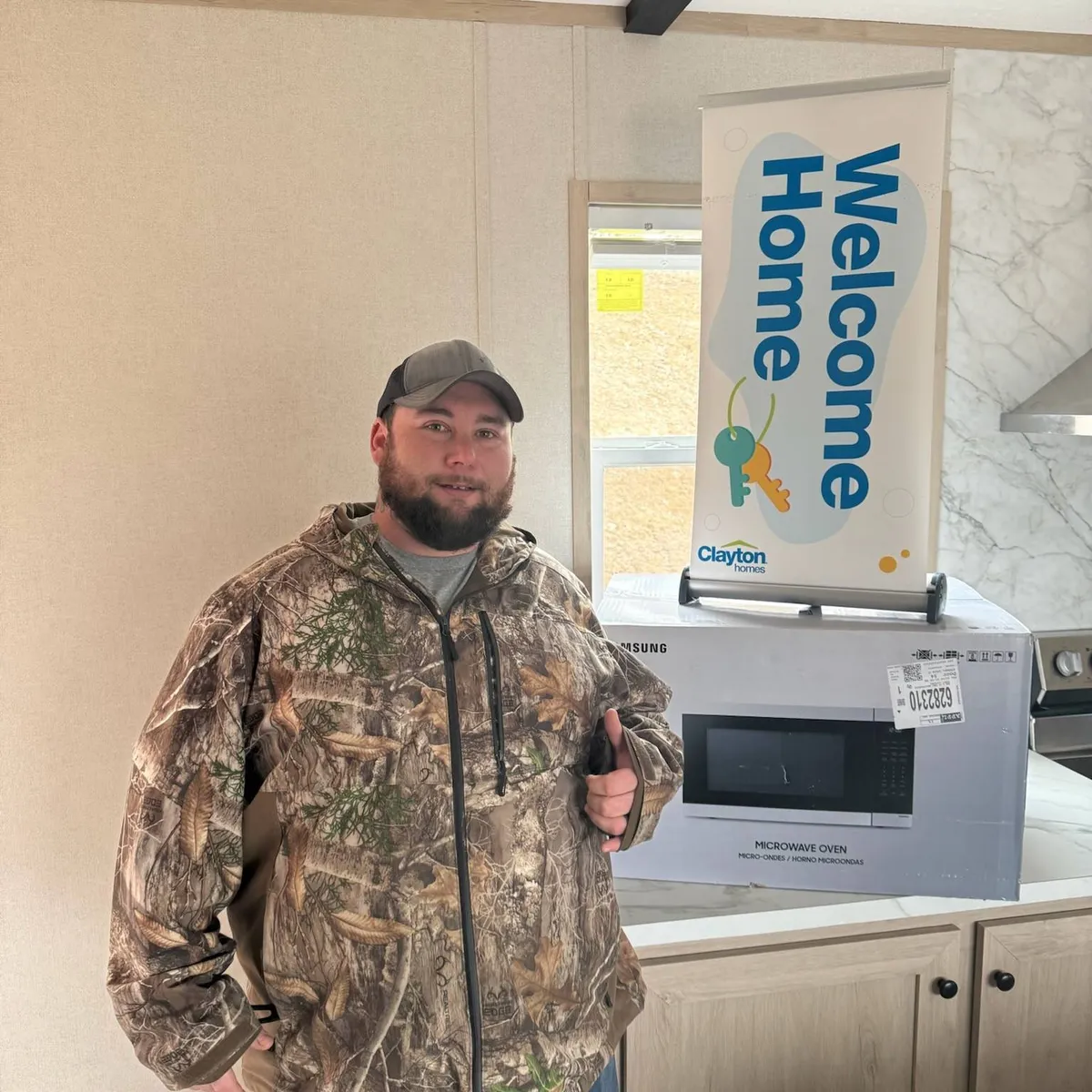 MEGAN M. welcome home image