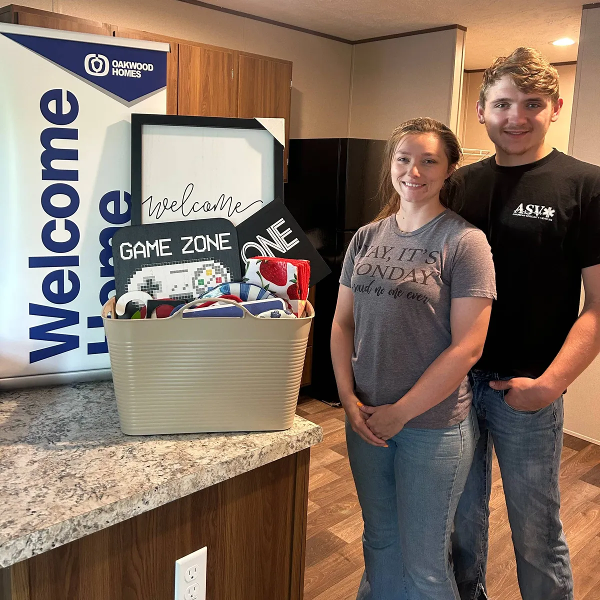 TYLER N. welcome home image