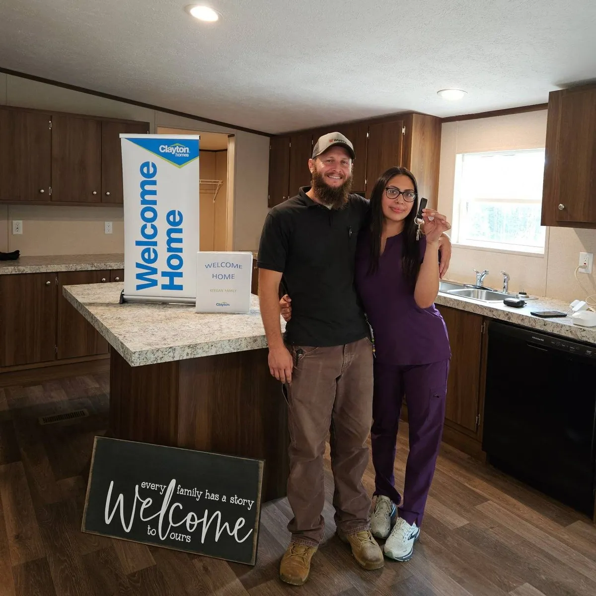DANIEL K. welcome home image