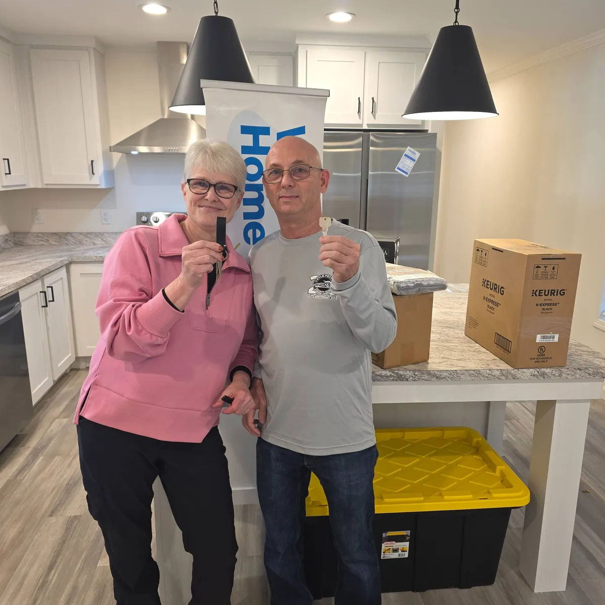 ERNEST S. welcome home image