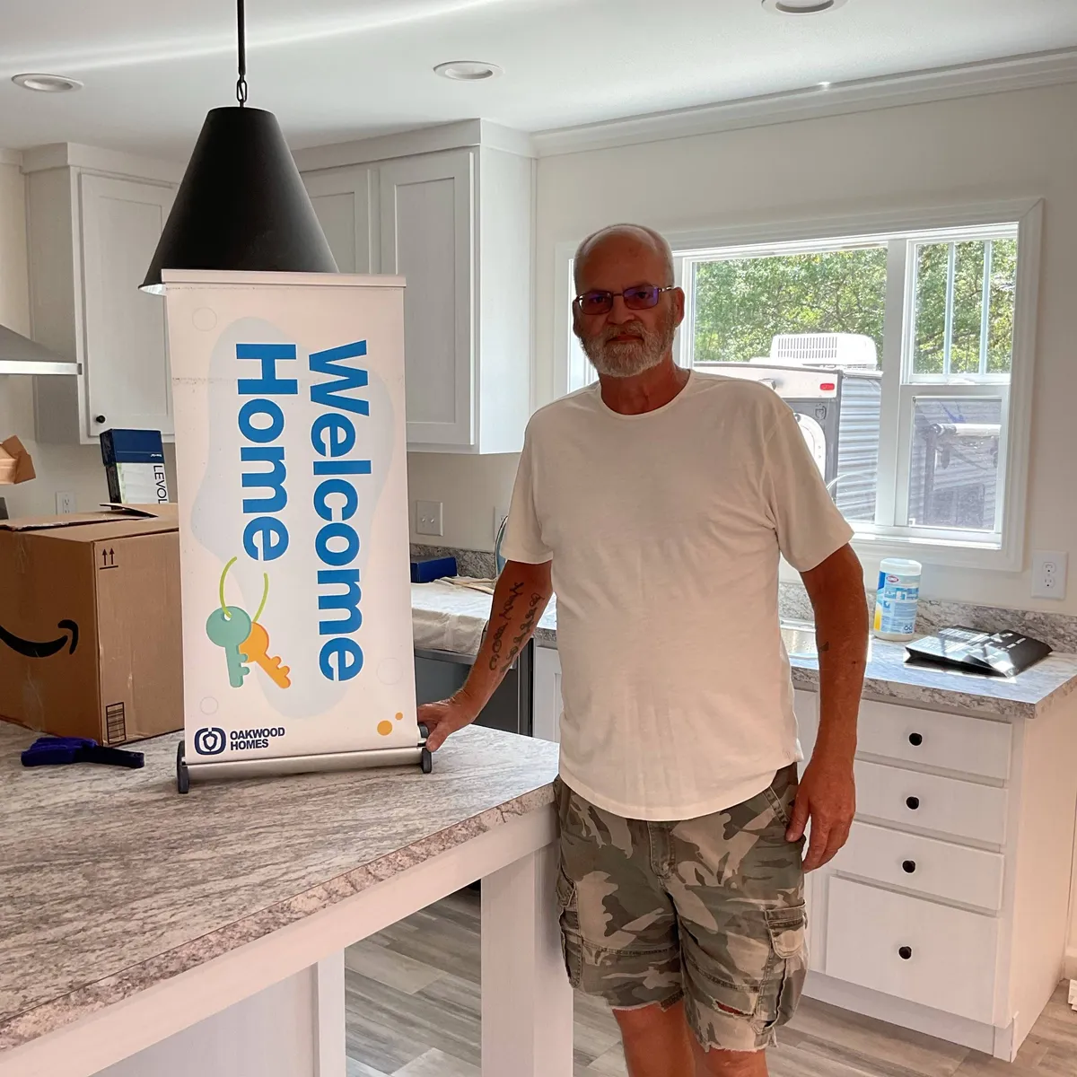 Joey R. welcome home image