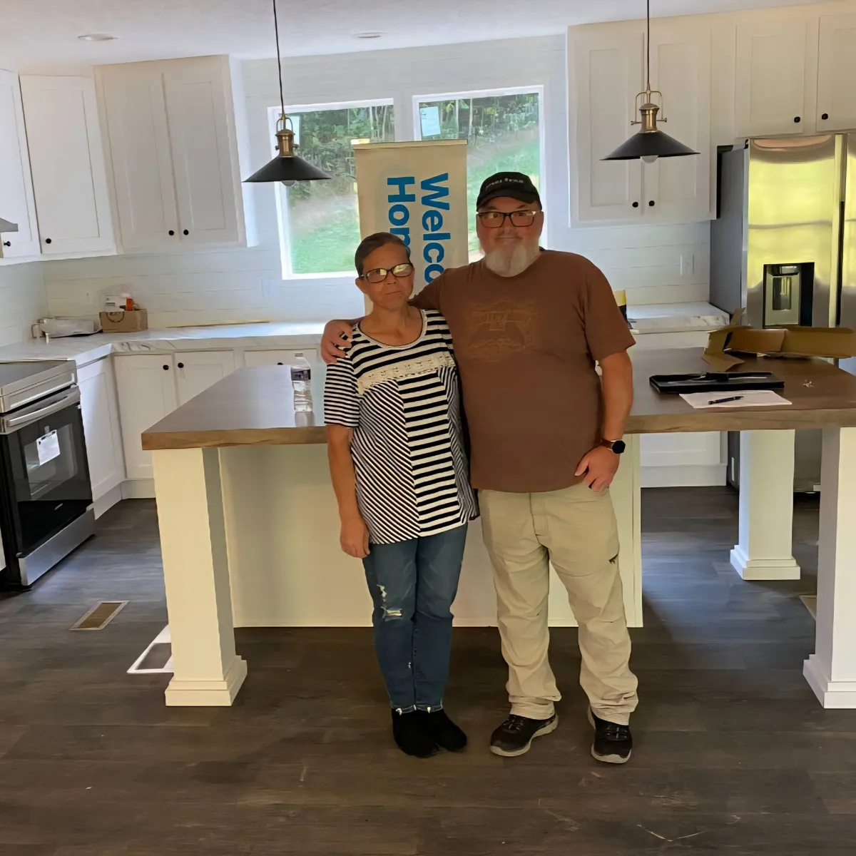 HAROLD G. welcome home image