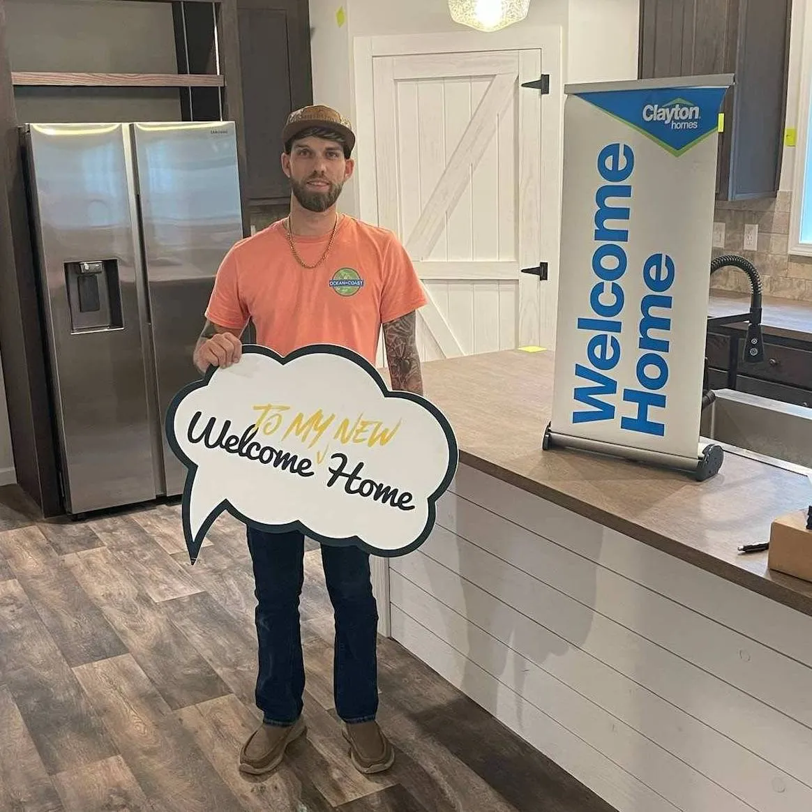 CHARLES W. welcome home image