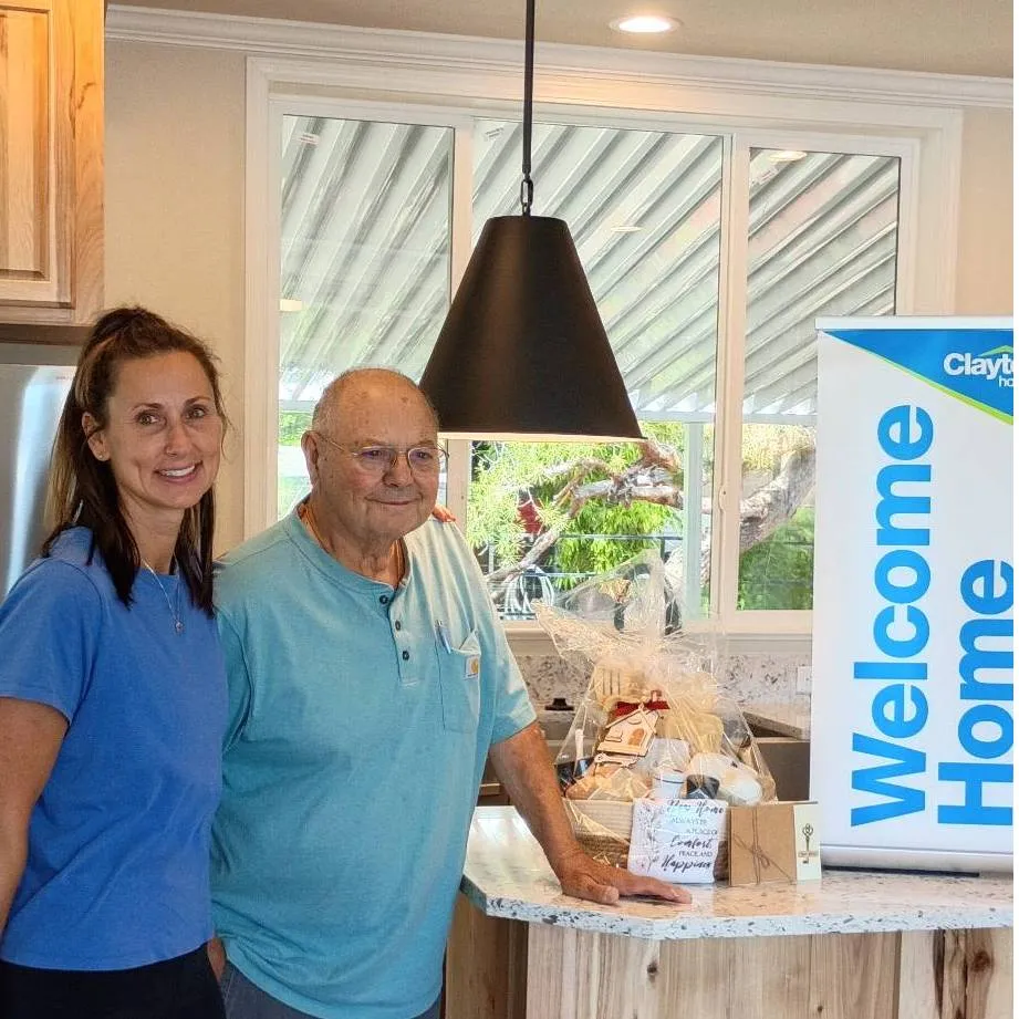 Fred D. welcome home image