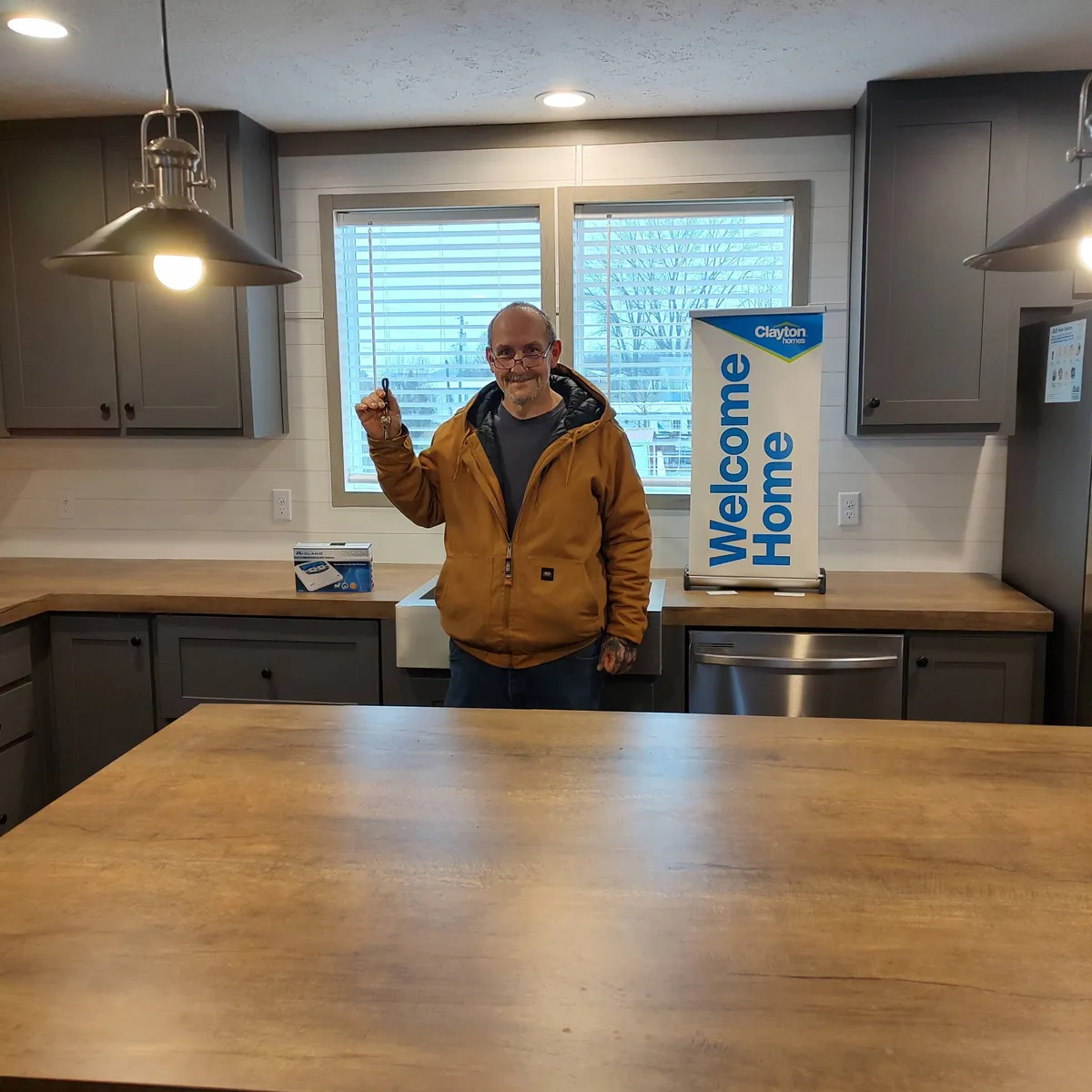 DONALD S. welcome home image