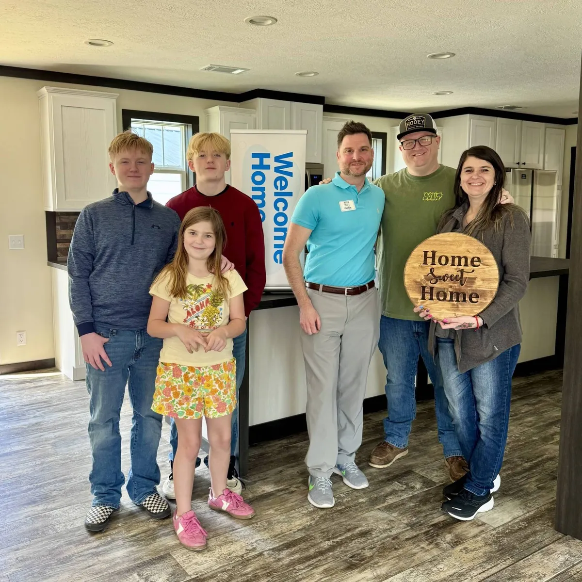 Phillip E. welcome home image