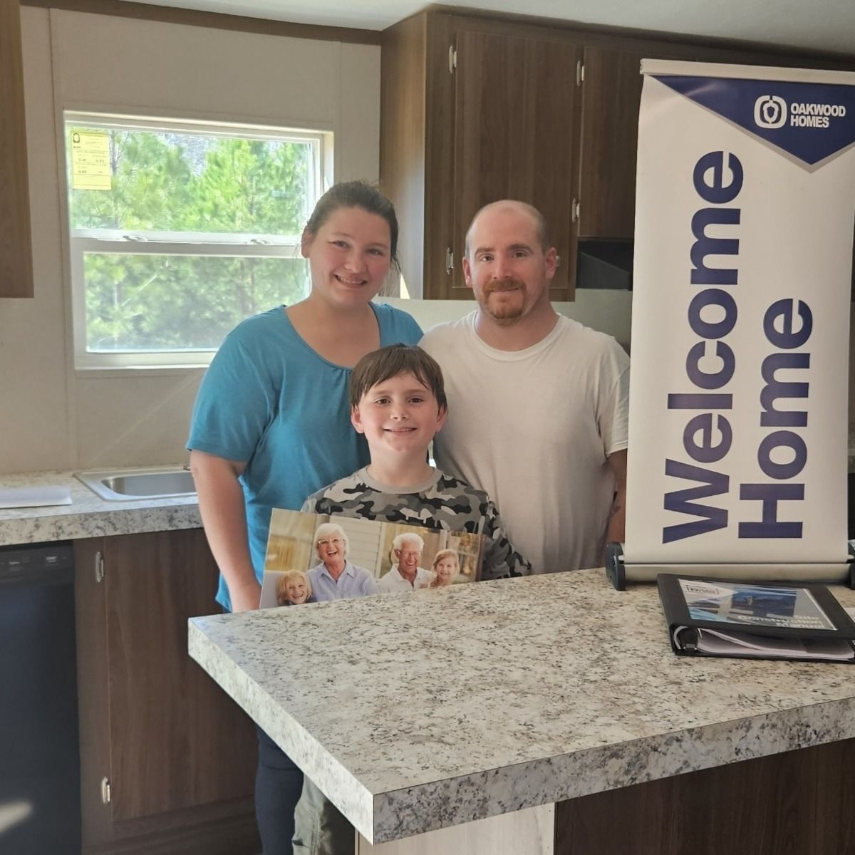 JAMES A. welcome home image