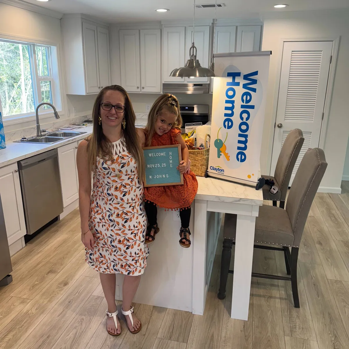 SHAINA J. welcome home image